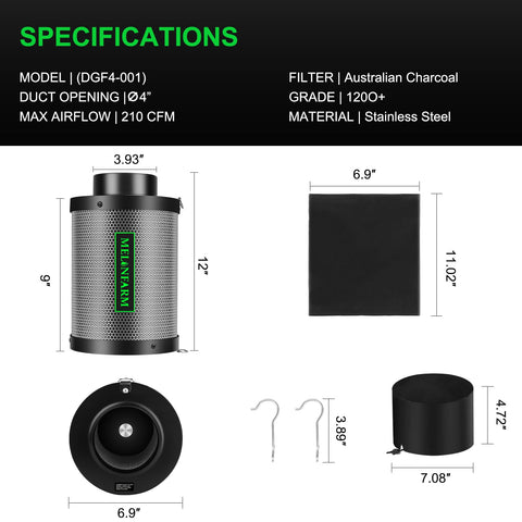 Melonfarm reusable filter concept with replaceable charcoal bed reduces waste.
