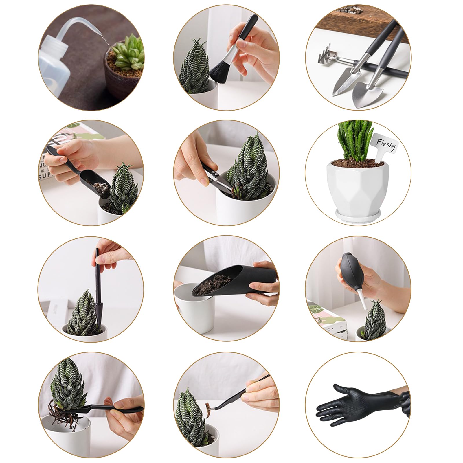 Melphoe repotting mat 39.4 inches protects surfaces during transplanting