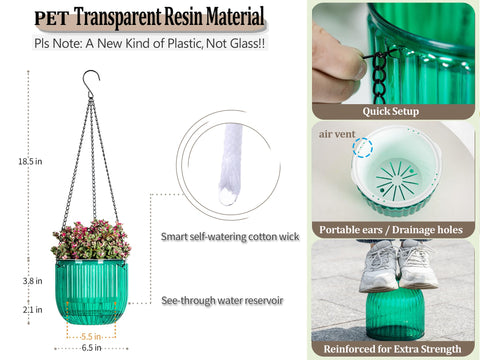 Melphoe rust-resistant triple hooks provide stable hanging support.