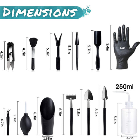 Melphoe transplanting tools set simplifies soil loosening and transplanting