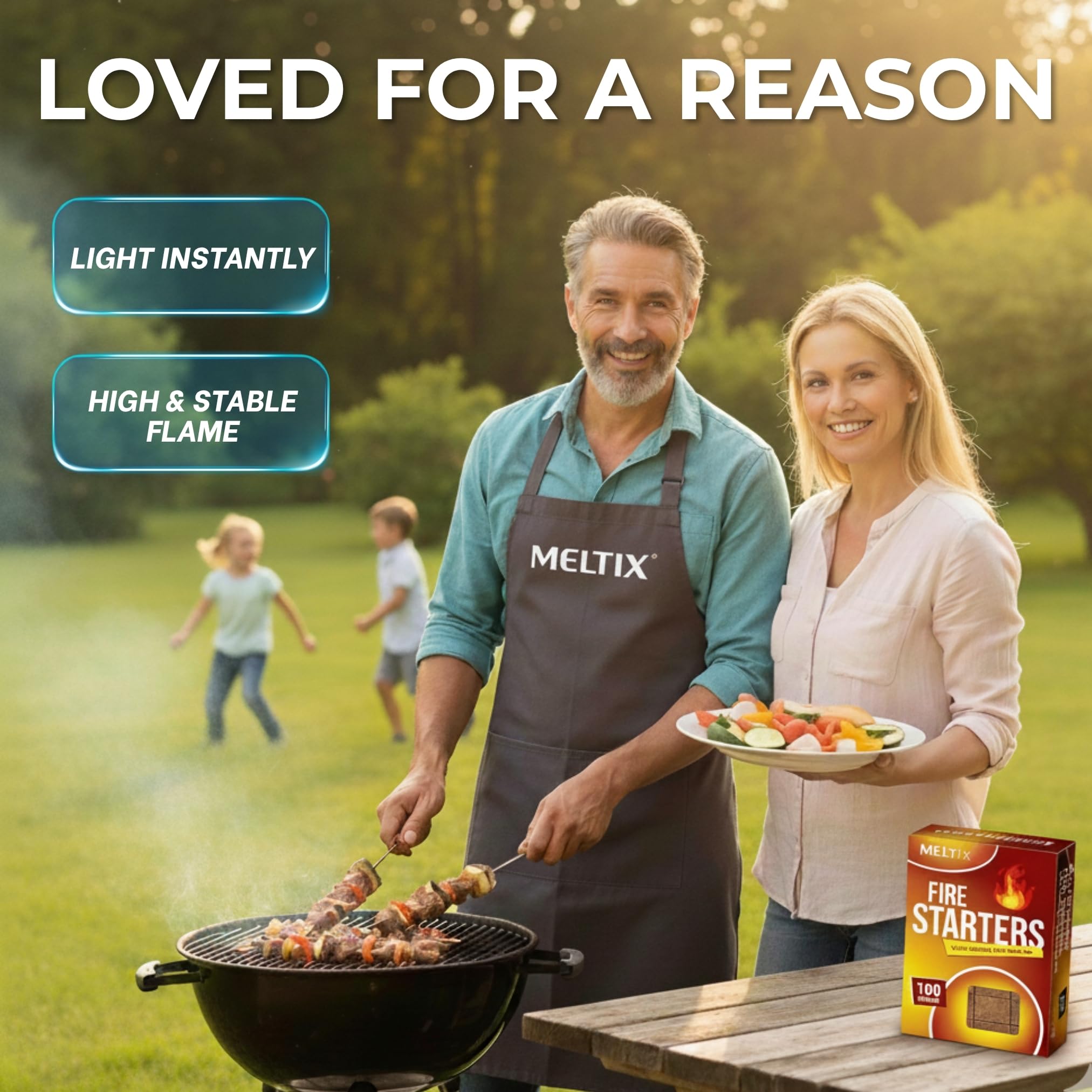 MELTIX ideal for wood stove ignition