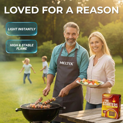 MELTIX ideal for wood stove ignition