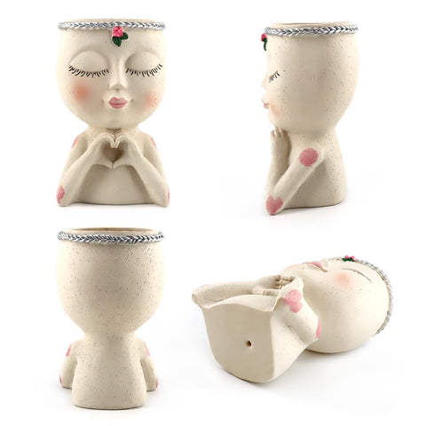 Meltset M face planter gift-ready packaging, perfect for plant lovers.