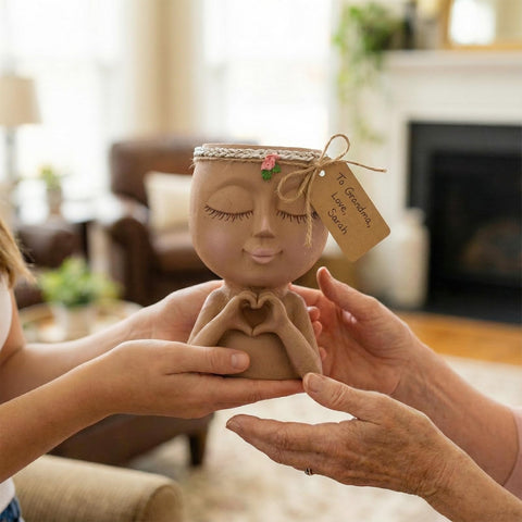 Meltset M Face Planter gift-packaging, ready for gifting