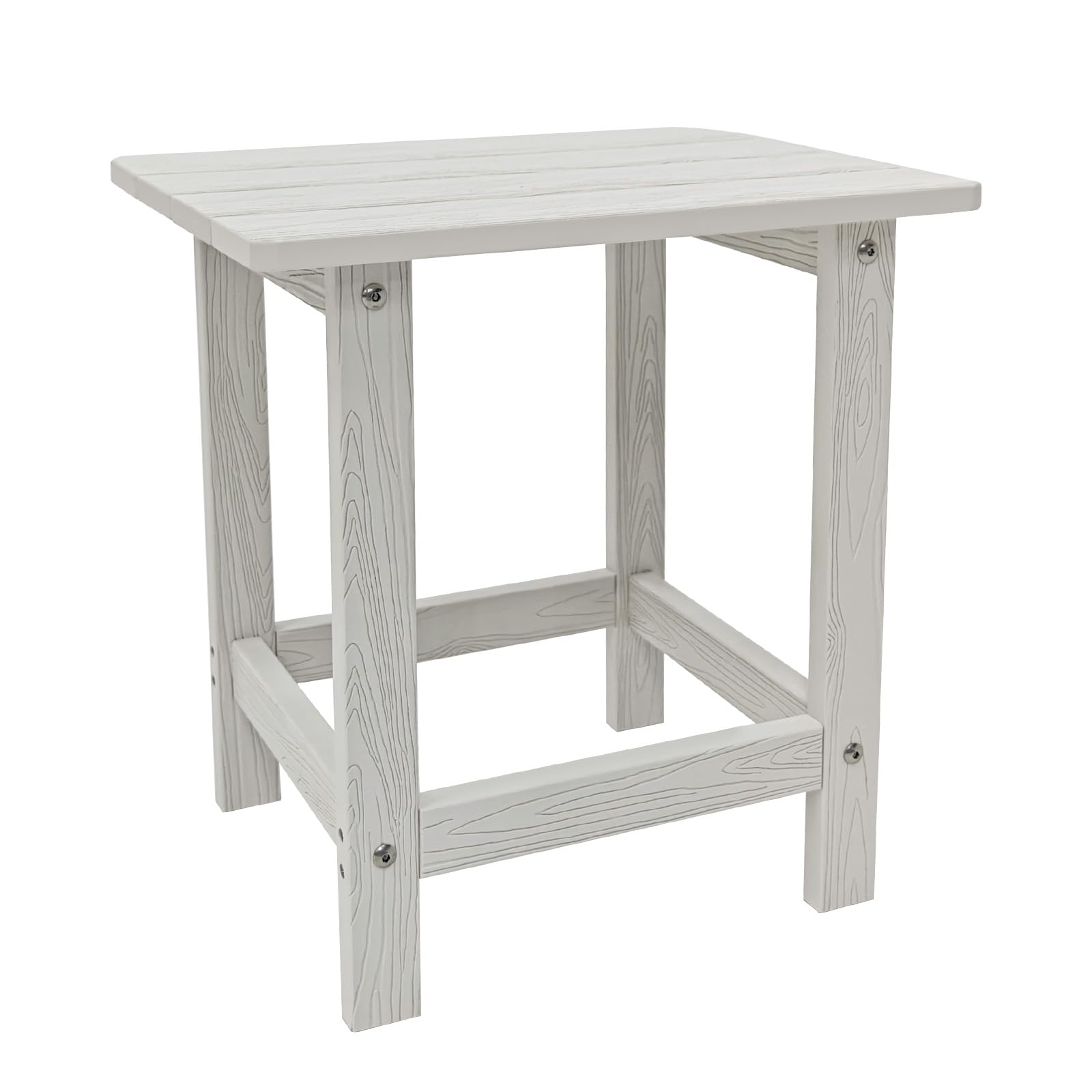 Meluvici Adirondack Side Table with weather resistance for patios and decks