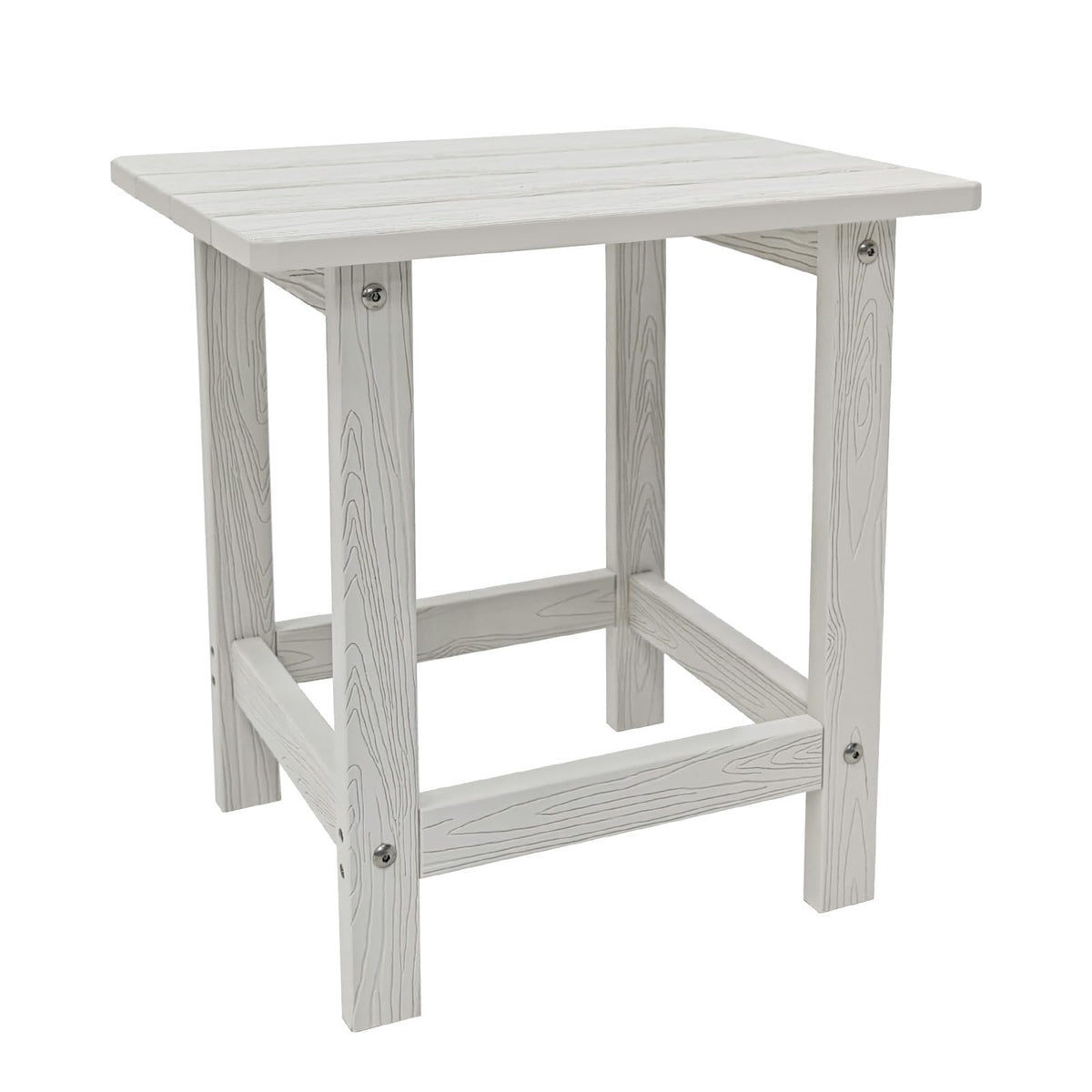 Meluvici Adirondack Side Table with weather resistance for patios and decks