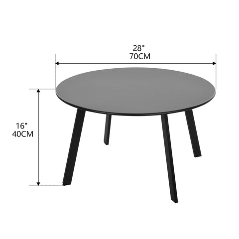 Meluvici adjustable feet keep table stable on uneven floors.