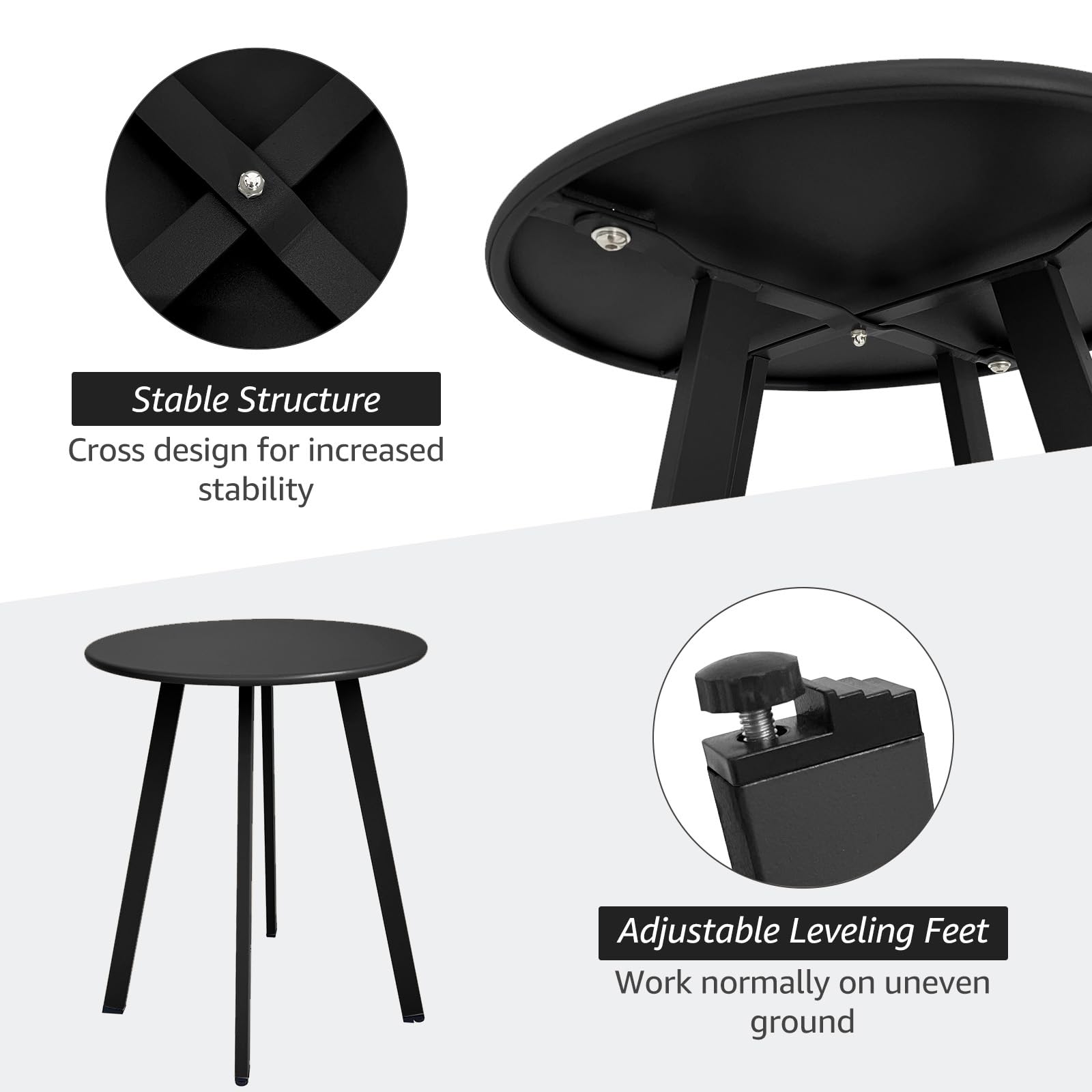 Meluvici versatile indoor-outdoor table complements balcony and living room decor.