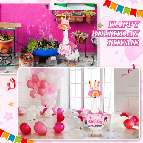 Memorywuu 23-inch fit keeps most lawn geese dressed for celebrations