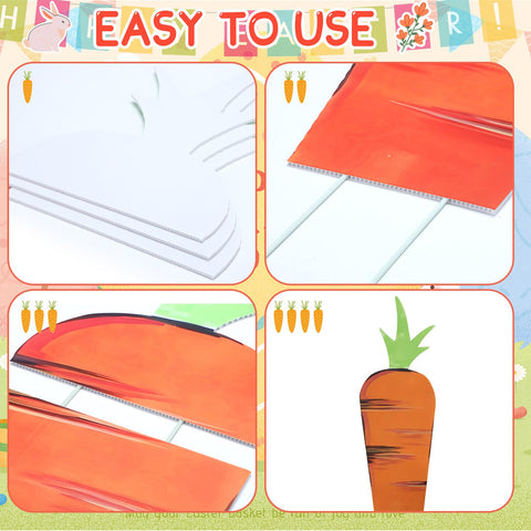 Memorywuu carrot ground plug two enhances yard with festive flair.