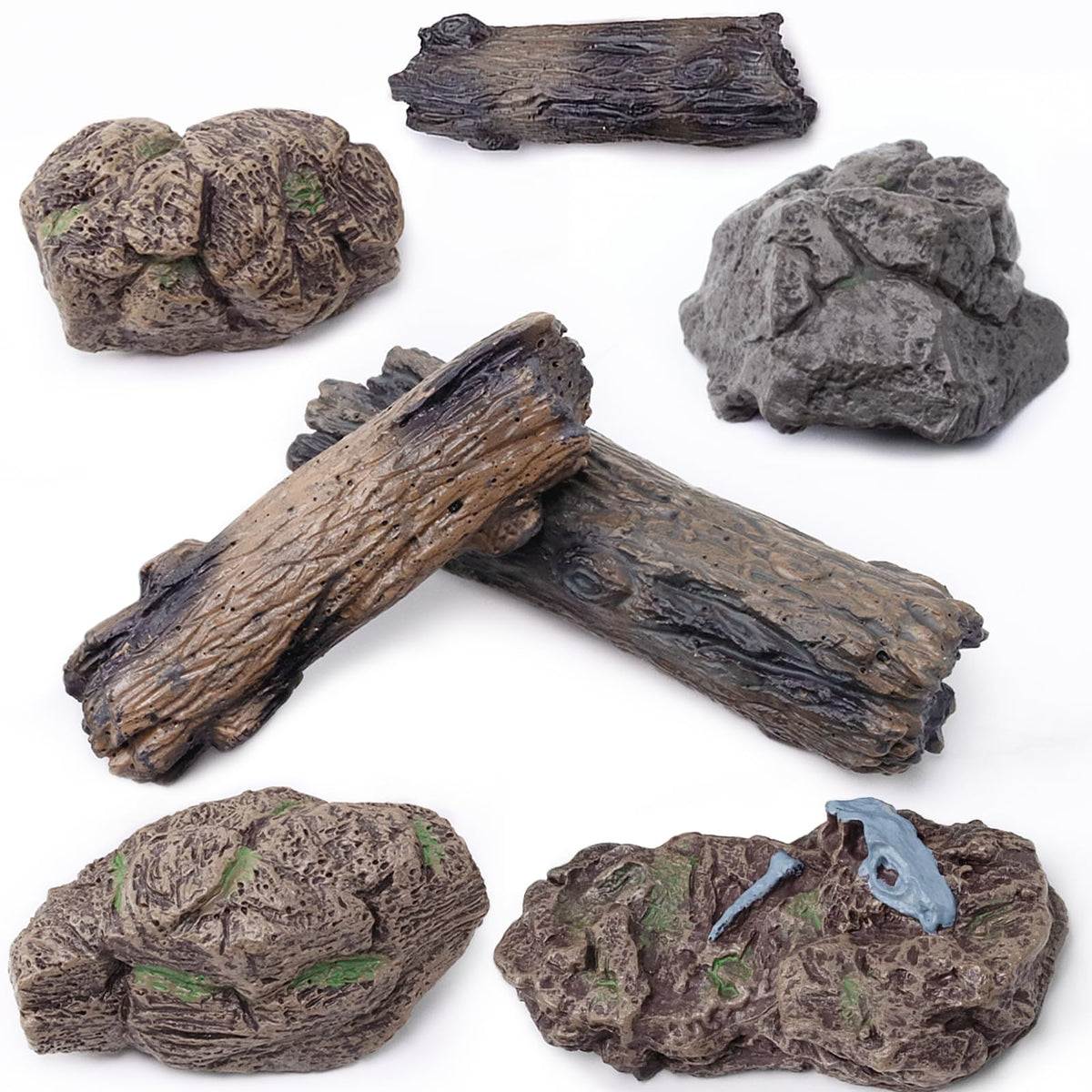 MEMOVAN artificial tree stumps for detailed dioramas and displays.