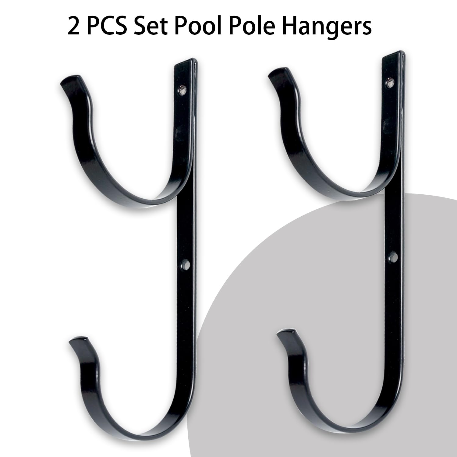 MENG ZHI AO heavy-duty aluminium holder with screws ready for quick installation.