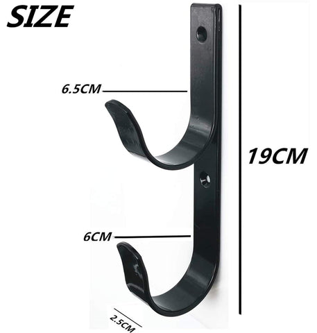 MENG ZHI AO heavy-duty aluminium holders simplify installation with screws included.