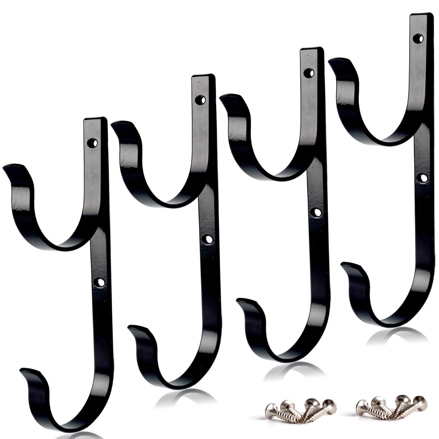 MENG ZHI AO mounted holder on wooden fence or concrete wall for sturdy use.