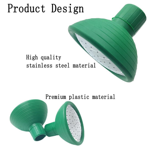 MengMain Rose Head bottom diameter designed to fit most watering can spouts.