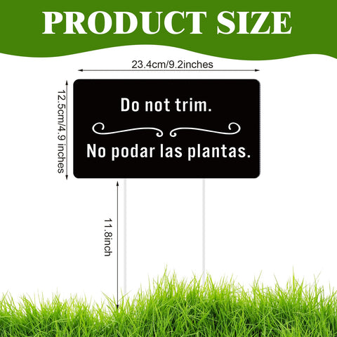 Menkxi yard-sign stake assembly shows sturdy 11.81 inch stake.