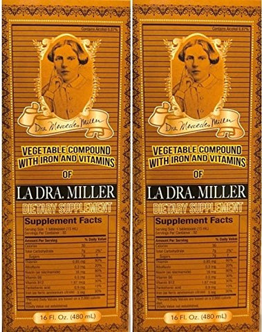 Menper Dr. Miller Vegetable Compound pour showing an easy-to-pour spout for quick servings.