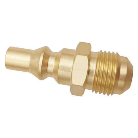 MENSI brass connector enabling sturdy propane extension hose coupling