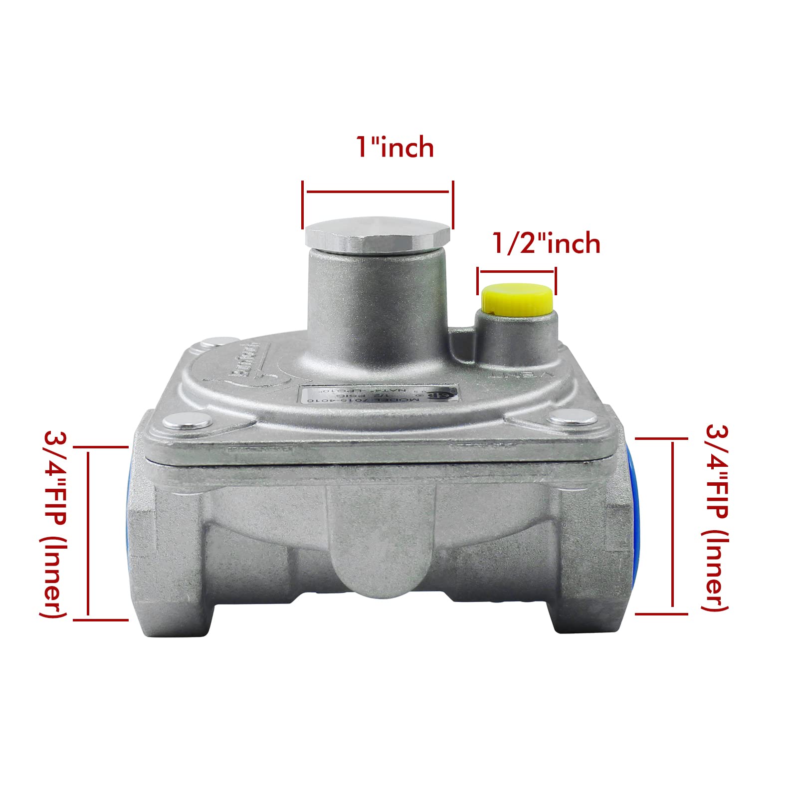 MENSI regulator knob adjustment highlights precise pressure tuning for consistent flames.