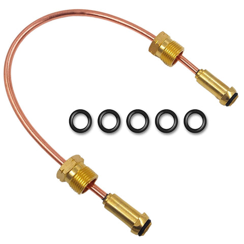 MENSI high-pressure propane setup showcases robust tank connection.