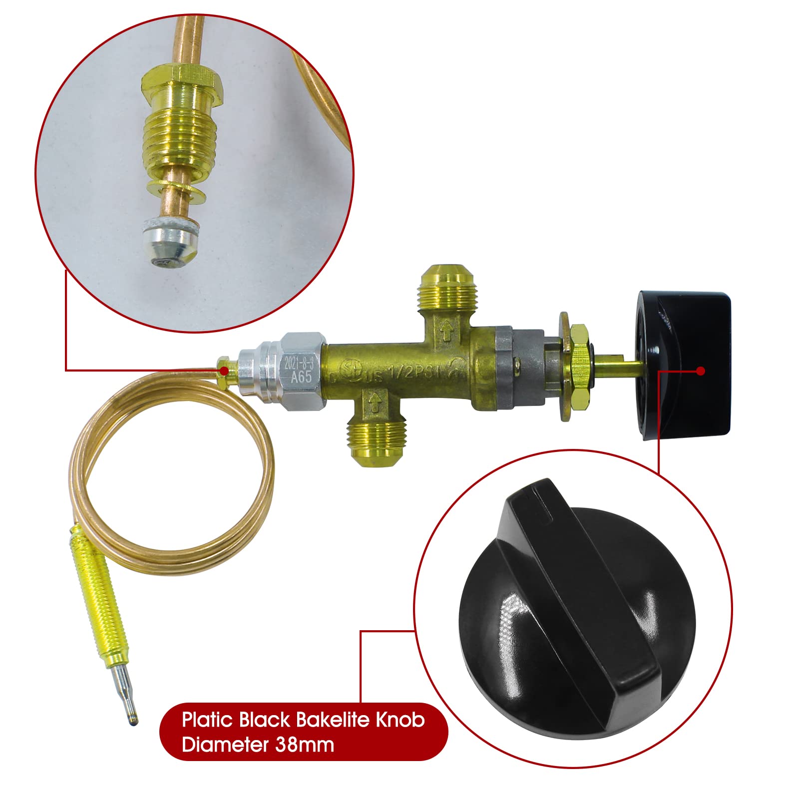 MENSI safety kit supports up to 50,000 BTU for larger outdoor setups