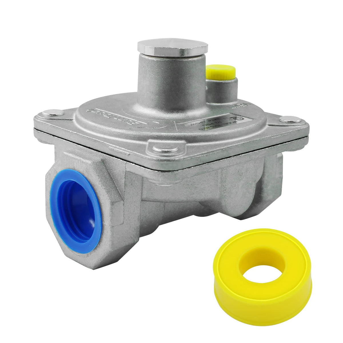 MENSI natural gas regulator assembly with 3/4-inch NPT threads for reliable NG connections.