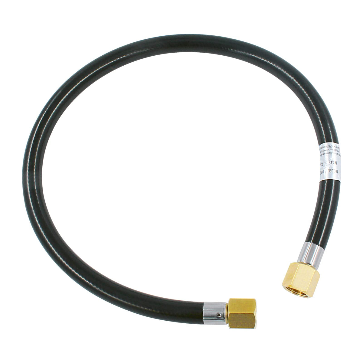 MENSI 24in propane hose flex for easy outdoor gas connections to grills.