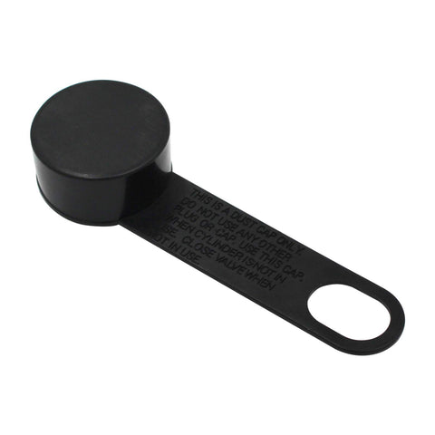 MENSI propane tank thread protection sleeve guards valve threads from dust and debris.