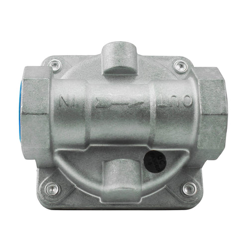MENSI regulator installed on a commercial stove supports flexible fuel setups.