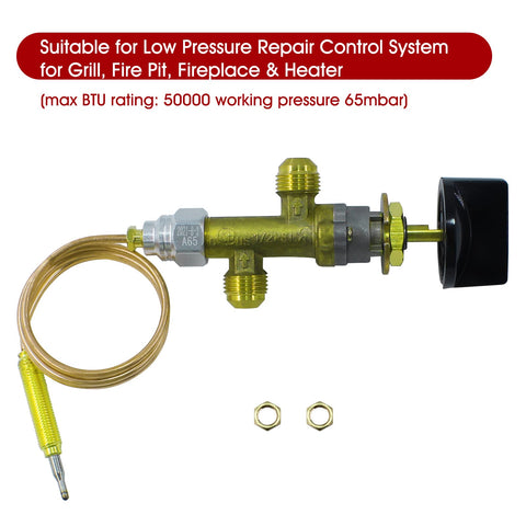 MENSI 65 mbar working pressure ensures stable flame control