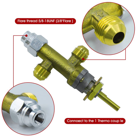MENSI user tip adjust the thermocouple tip position if flame falters