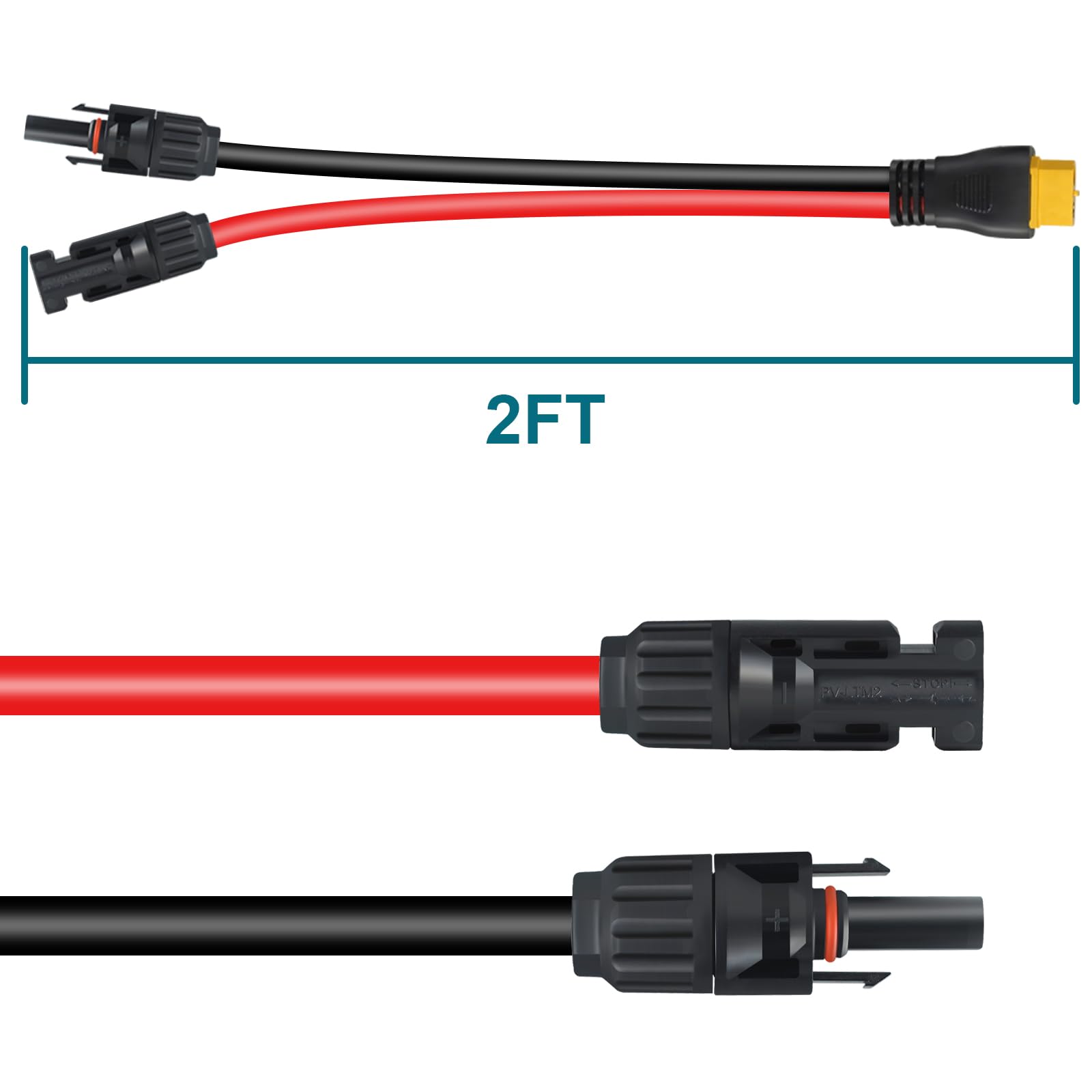 MENTBERY XT60 connector close-up showing quick connect and secure fit.