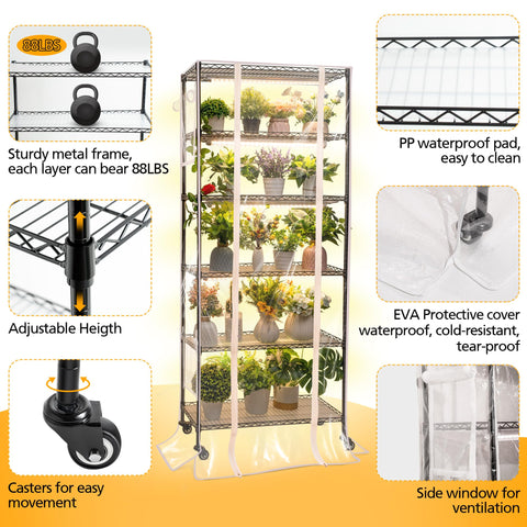 Meonum full-spectrum grow light offers modes for seed starting and growth