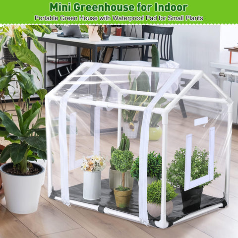 Meonum indoor garden protection shields plants from drafts.