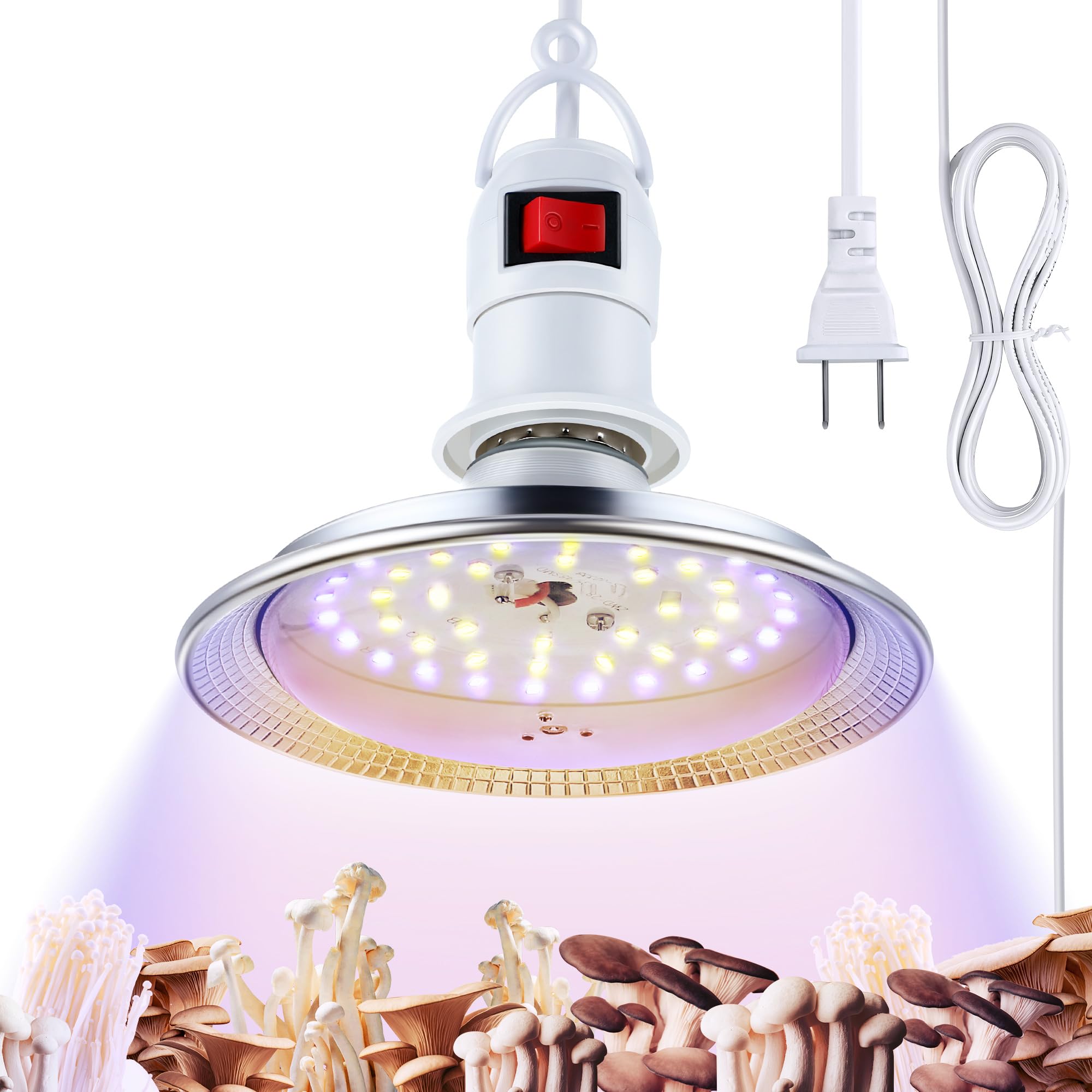 Meonum mushroom grow light decorative hanging design for home use