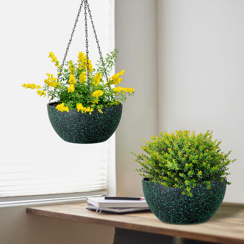 Meowell 2-pack includes pots and plugs for watering control.