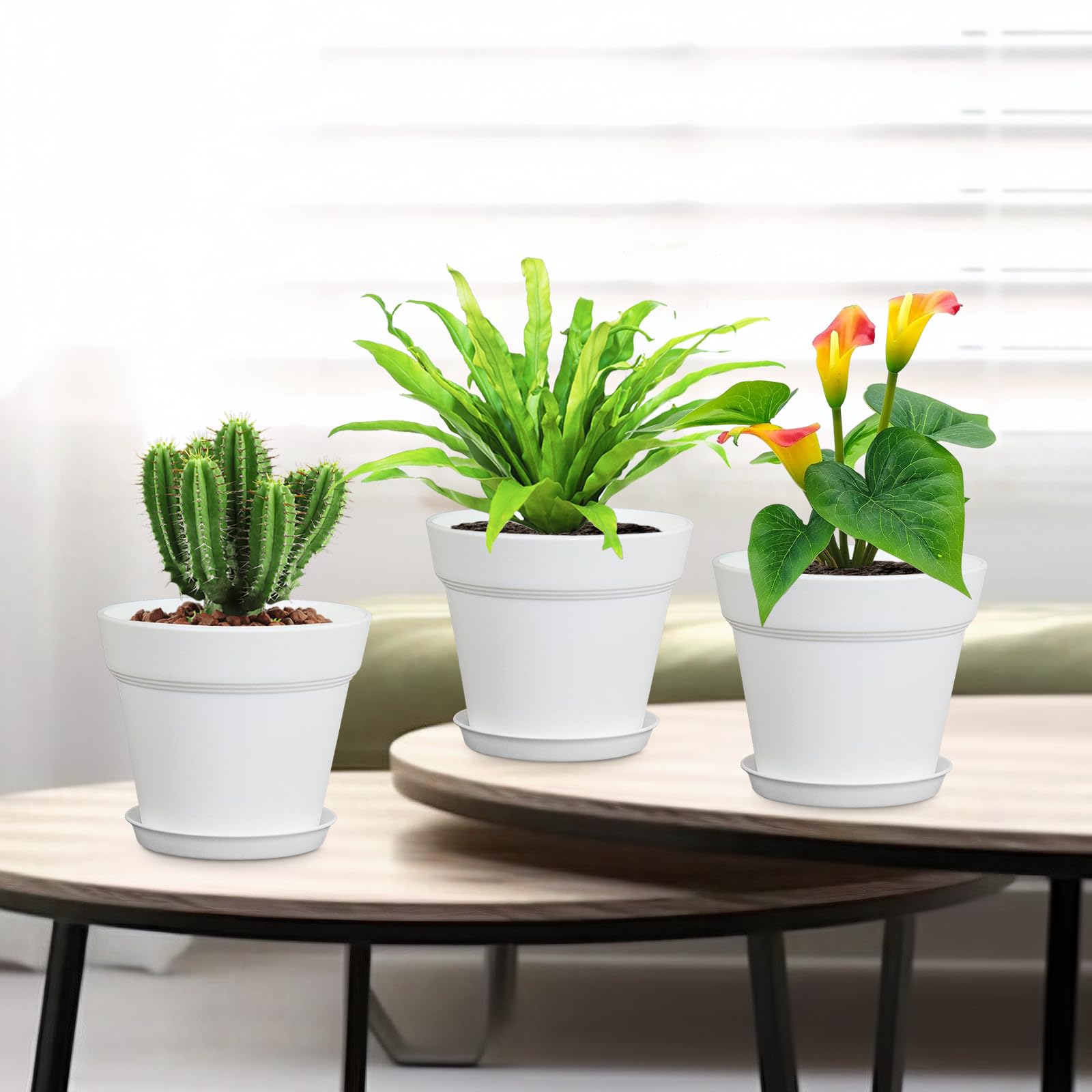 Meowell pot suited for indoor and outdoor herb and plant use