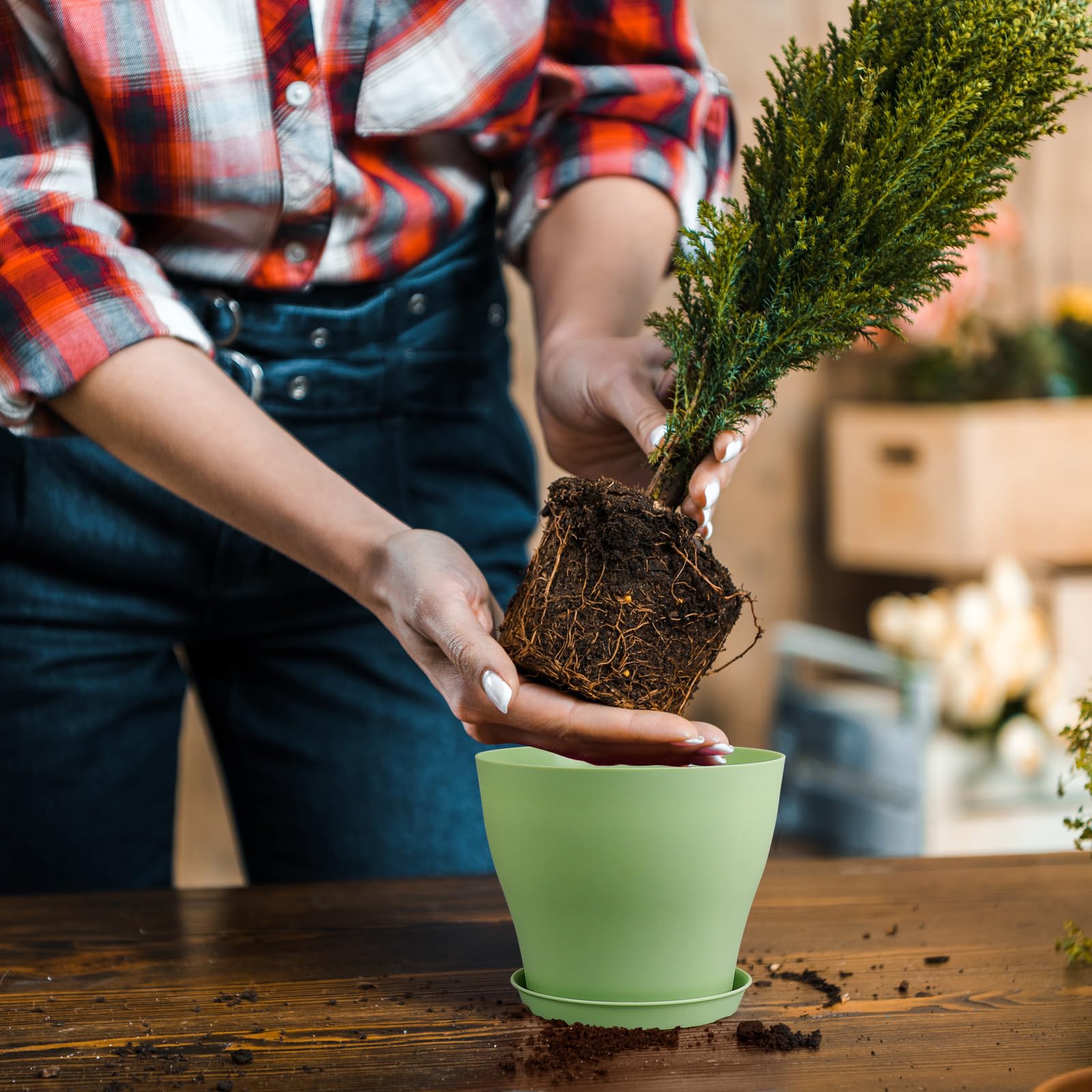 Meowell reusable pots support eco-friendly gardening over seasons.