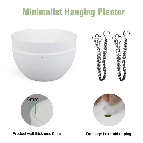 Meowell planter featuring removable plugs to adjust drainage