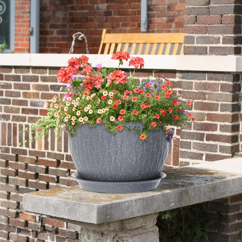 Meowell speckled grey finish adds modern style to any space