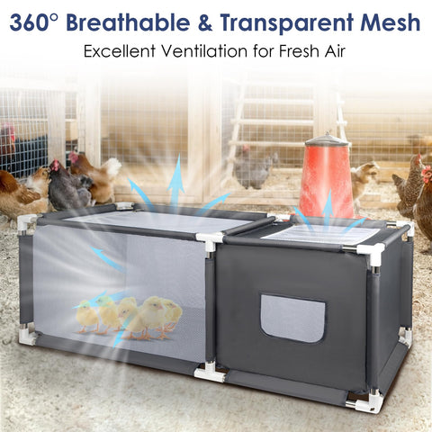 MeoWriental brooder suitable for indoor and sheltered outdoor spaces