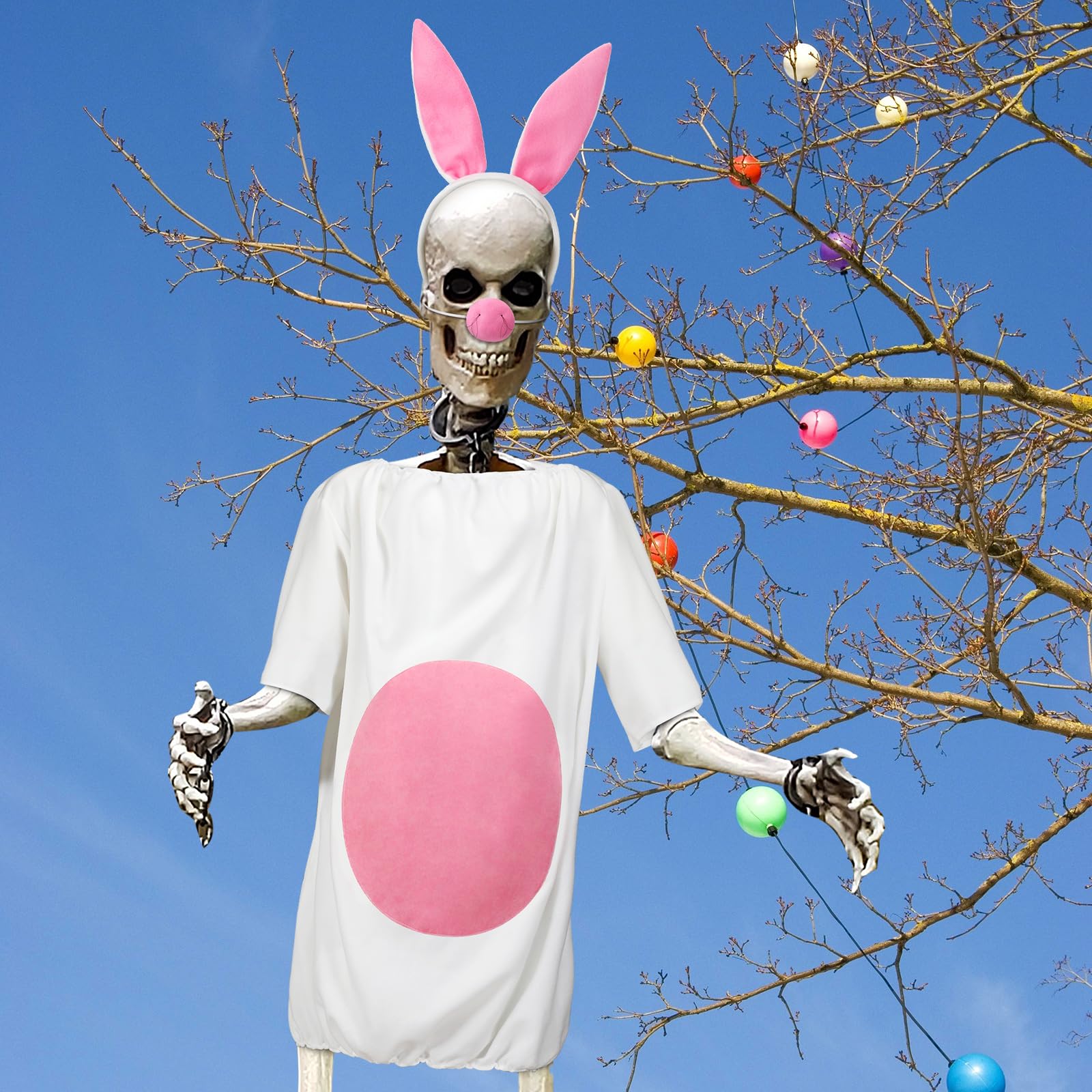 Mepase oversized bunny dress adds festive Easter charm.
