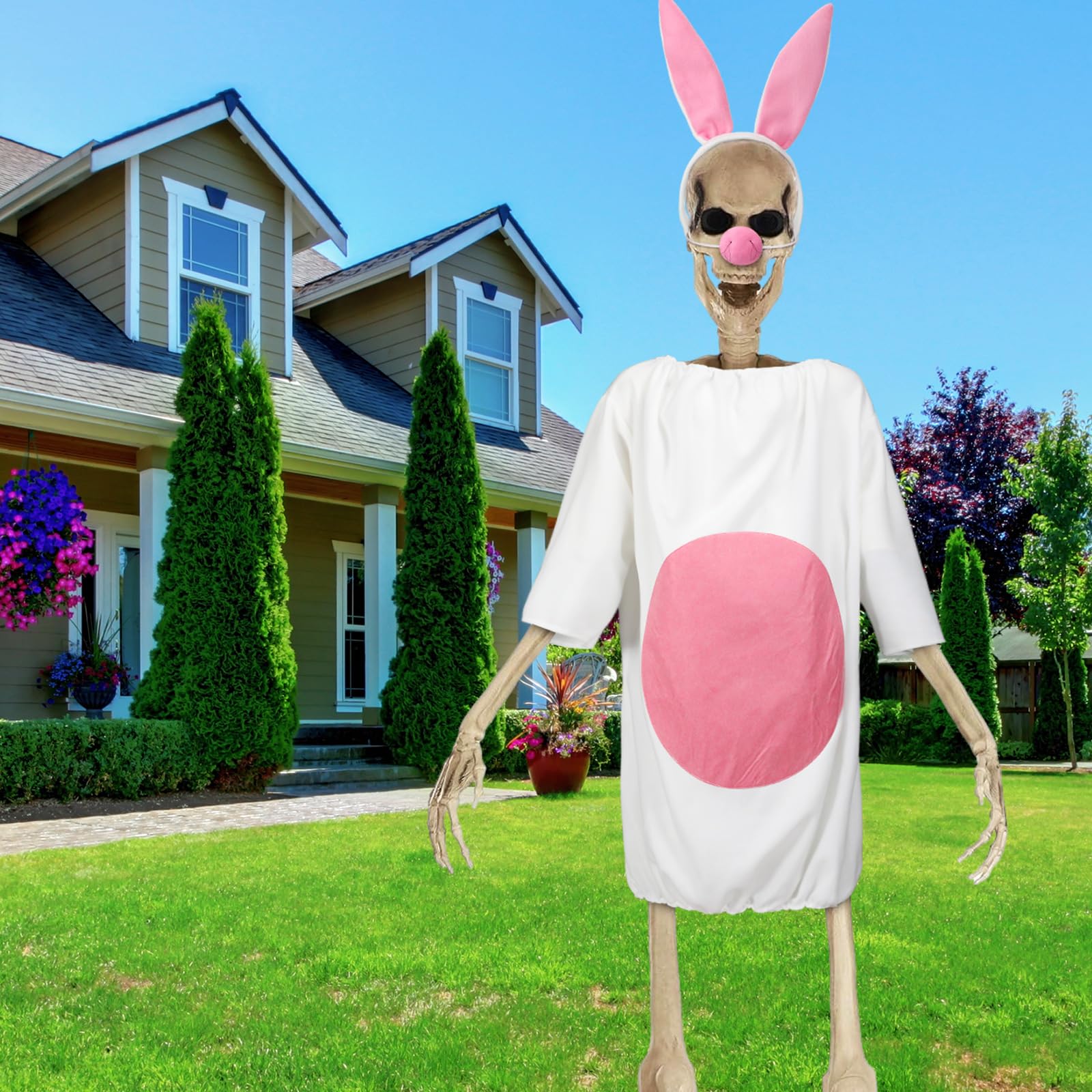 Mepase outdoor skeleton decorations perfect for lawn setups.