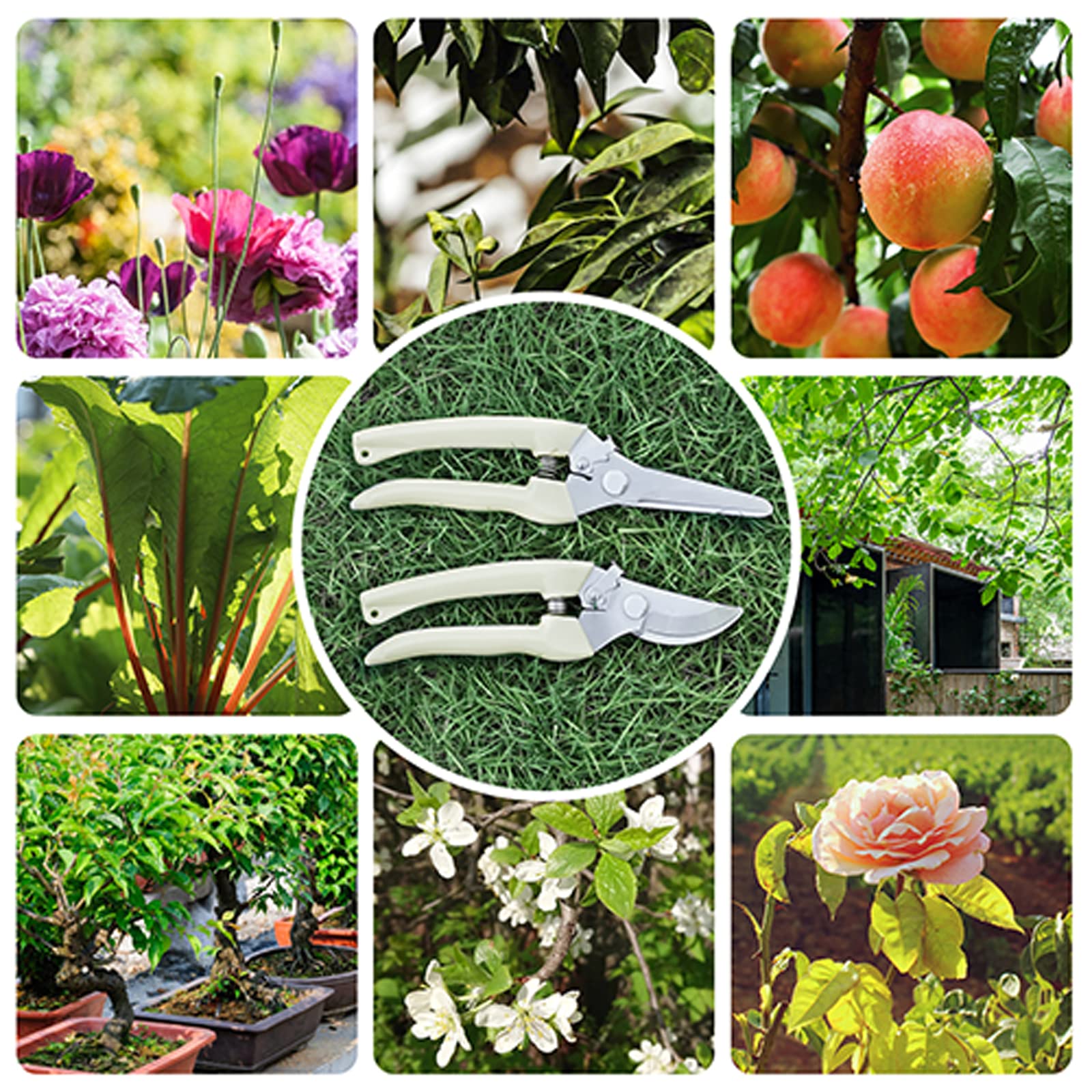 MEPEREZ SK-5 steel construction provides strength and elasticity for tough garden jobs.