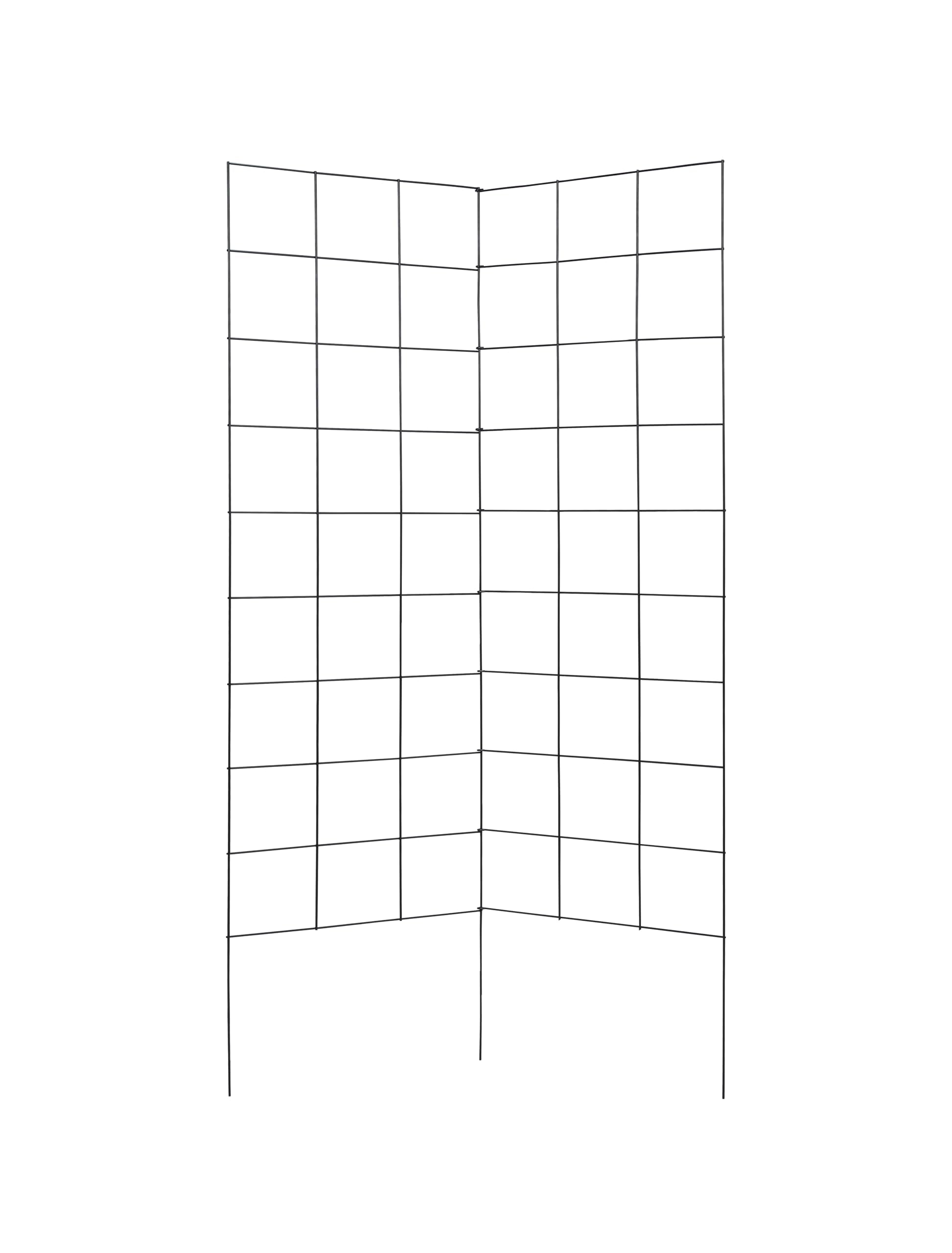 Meranti 2-Panel Folding Garden Trellis foldable design enables easy storage.