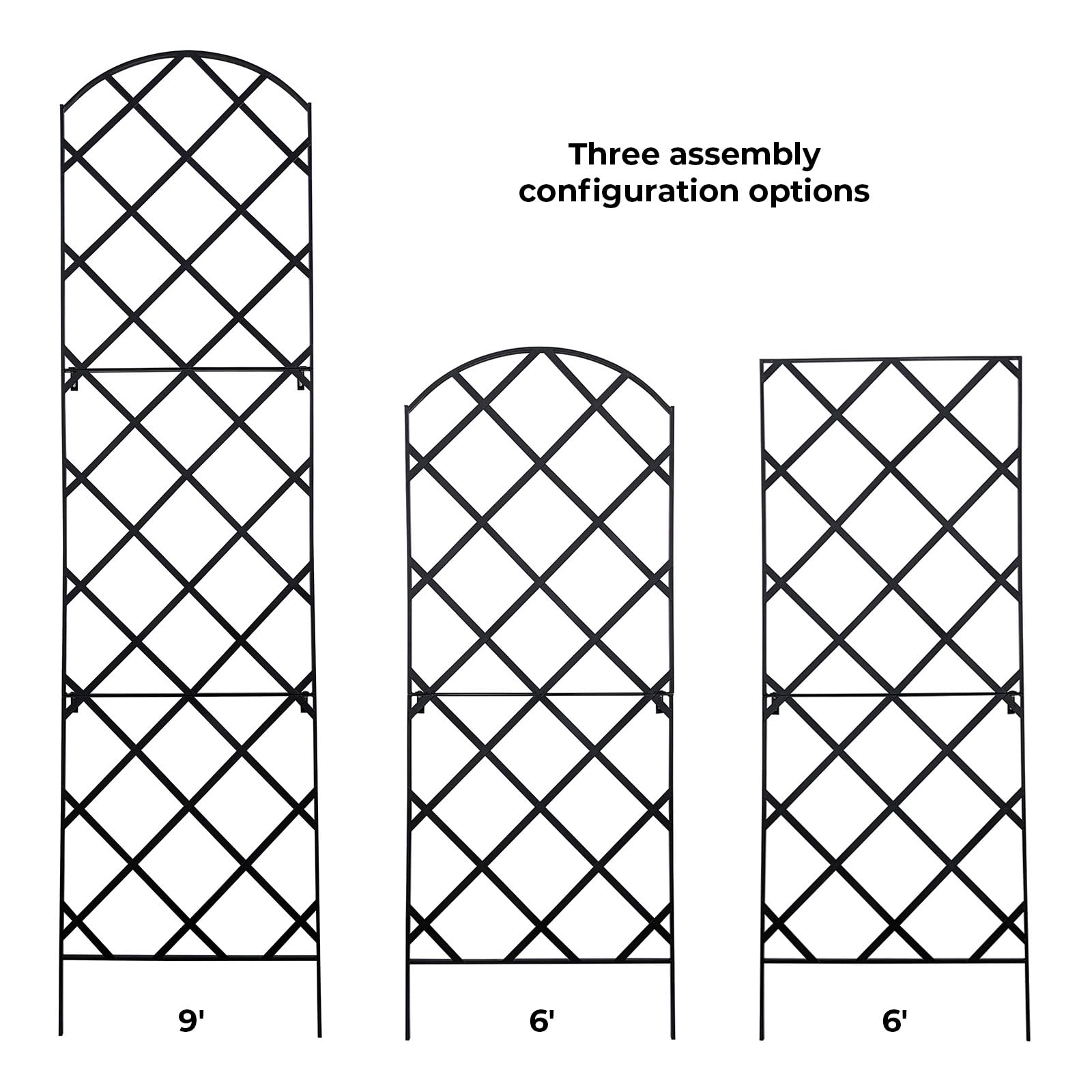 Meranti Giant Trellis detail welding highlights strong joints