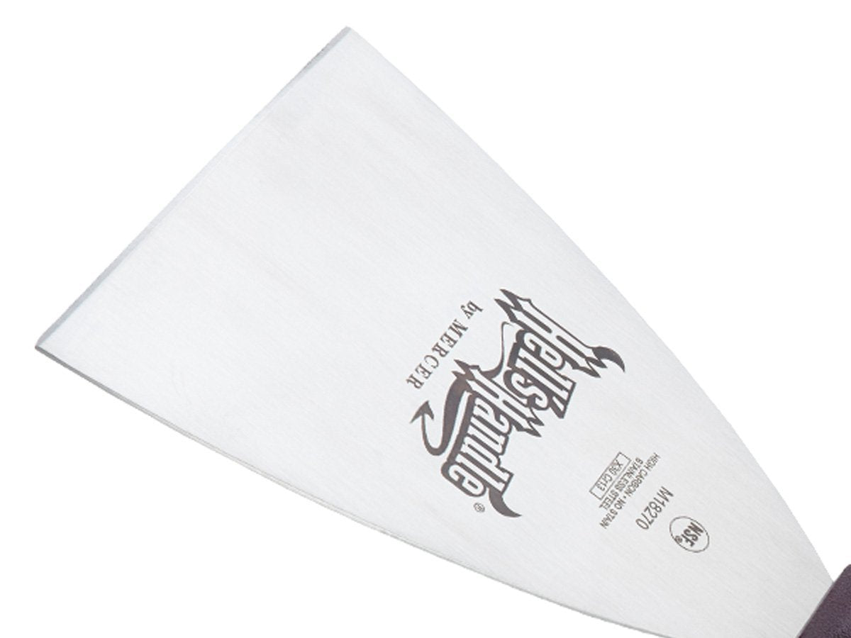 Mercer Culinary Hell's Handle grill scraper dual-textured handle for superior grip.