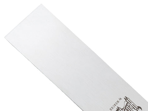 Mercer Culinary Hell's Handle stainless steel blade provides flexible yet stiff performance.