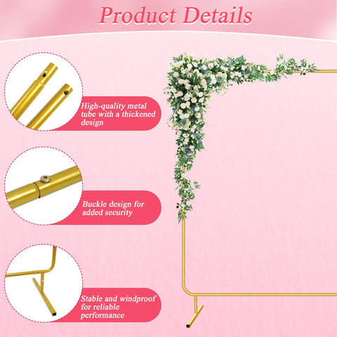 Mercijzyasang backdrop with flowers highlights floral styling and customized party backdrops.