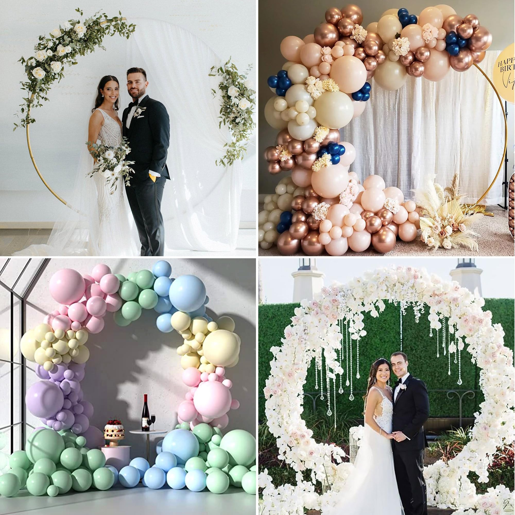 Mercijzyasang Christmas party arch enhances seasonal decorations